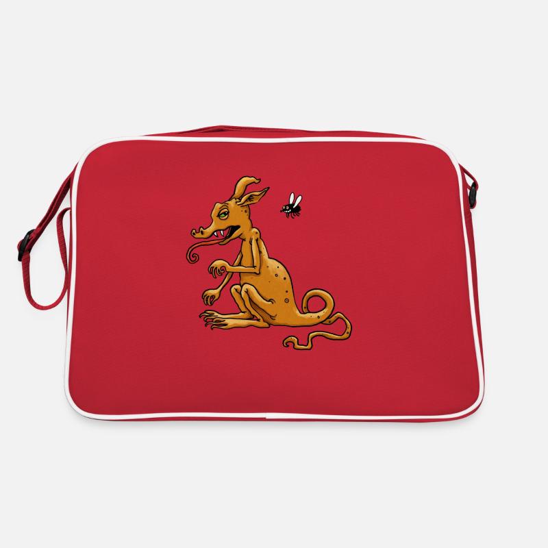 Ulkiges Viech Retro Tasche