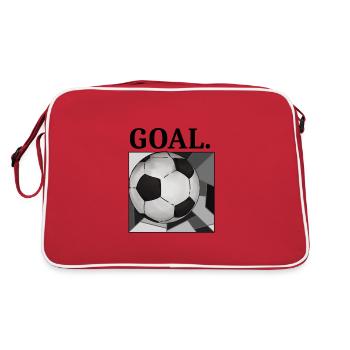 Football Vintage Football Fan Design Tournament 2022 - Retro Bag - red/white - Back