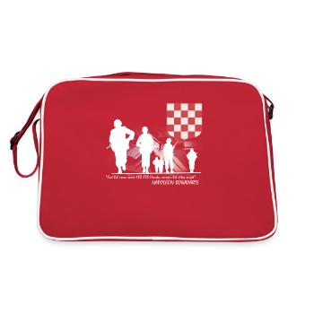 HRVATSKA VOJSKA - Retro Bag - red/white - Back