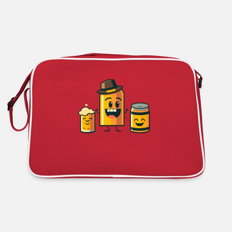 Fun craft beer cans Retro Bag