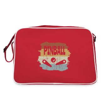 Pinball Retro Arcade Flipper Wizard Extra Ball - Sac Retro - rouge/blanc - Dos