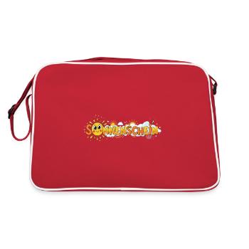 Soleil - Sac Retro - rouge/blanc - Dos