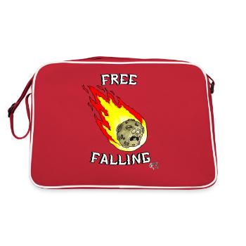 Chuck, the Meteorite - Retro Bag - red/white - Back