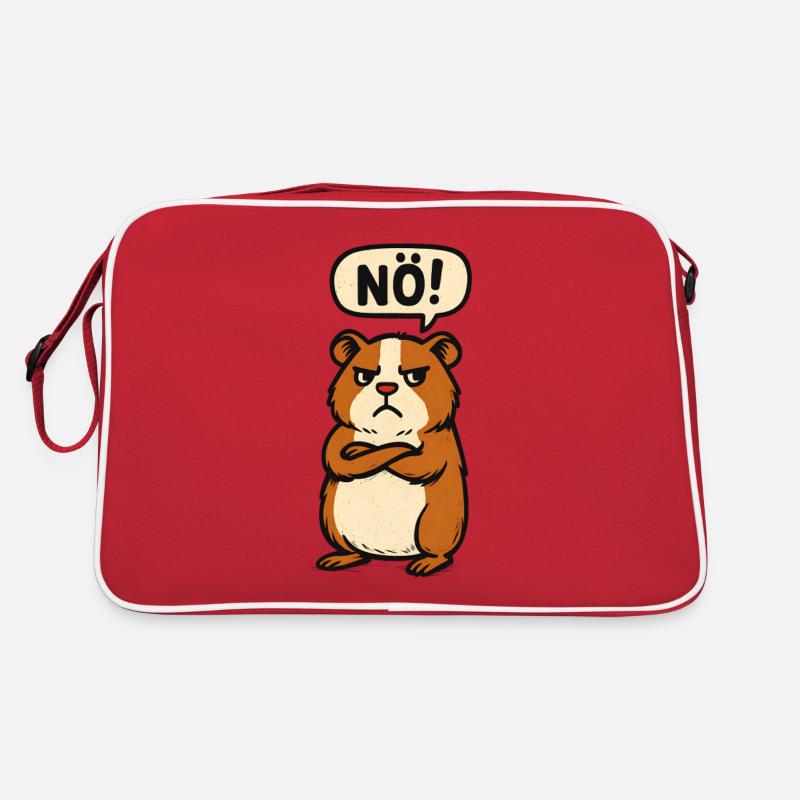 Non! Cochon d’Inde simple pas drôle Sac Retro