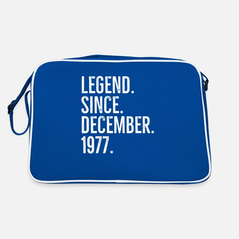 Legende seit Dezember 1977 Retro Tasche