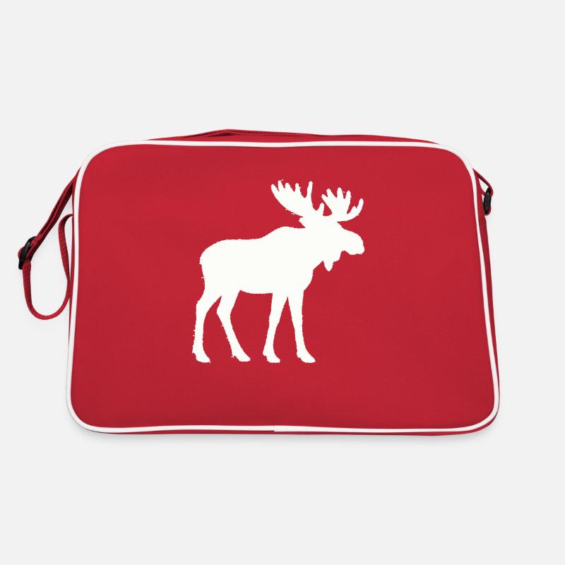 elch Retro Tasche