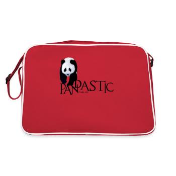 Pandastique - Sac Retro - rouge/blanc - Dos