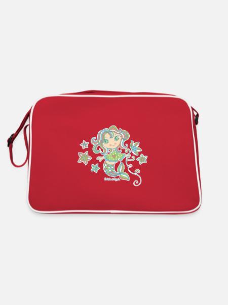 Petite Sirène - Sac Retro - rouge/blanc - Dos