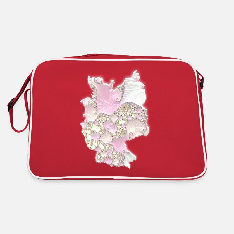 Germany in seashells Retro Bag