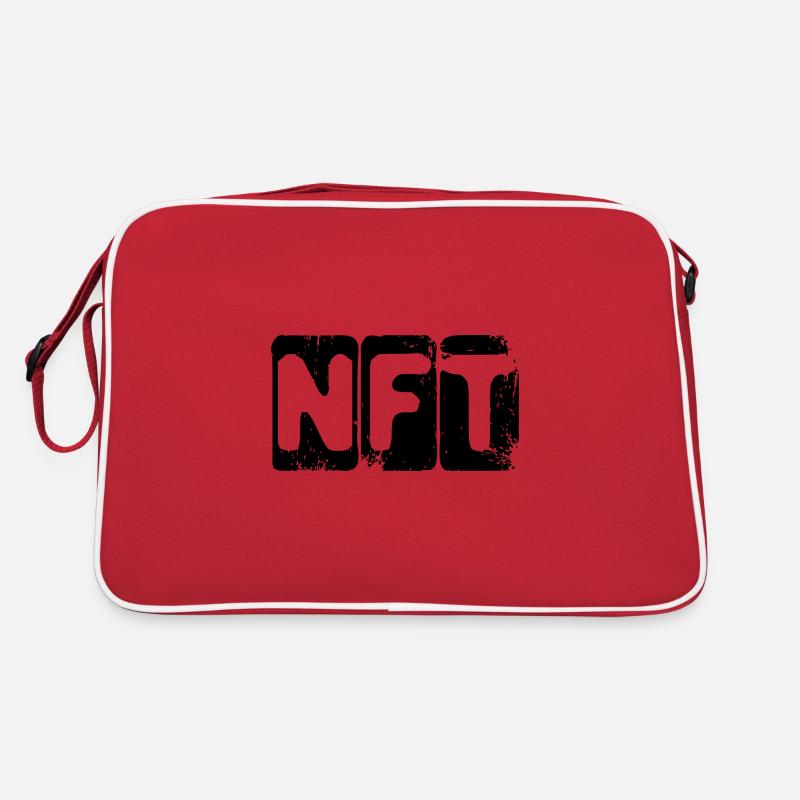 nft big black Retro Tasche
