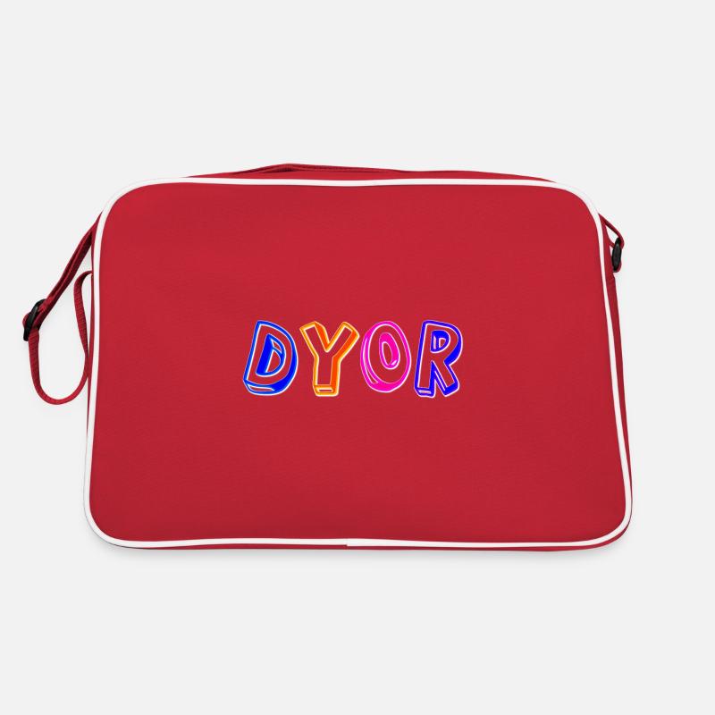 Dyor Bleu Orange Sac Retro