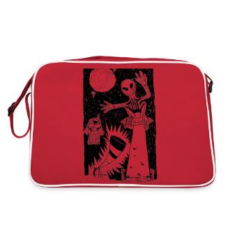 Univers - Sac Retro - rouge/blanc - Dos