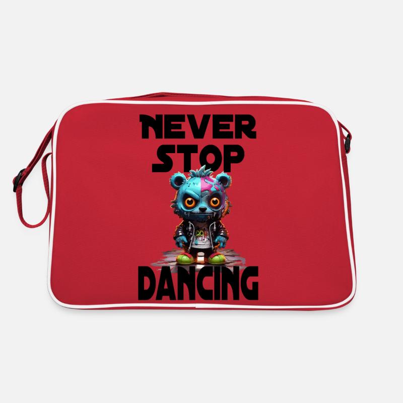 Never Stop Dancing Retro Bag