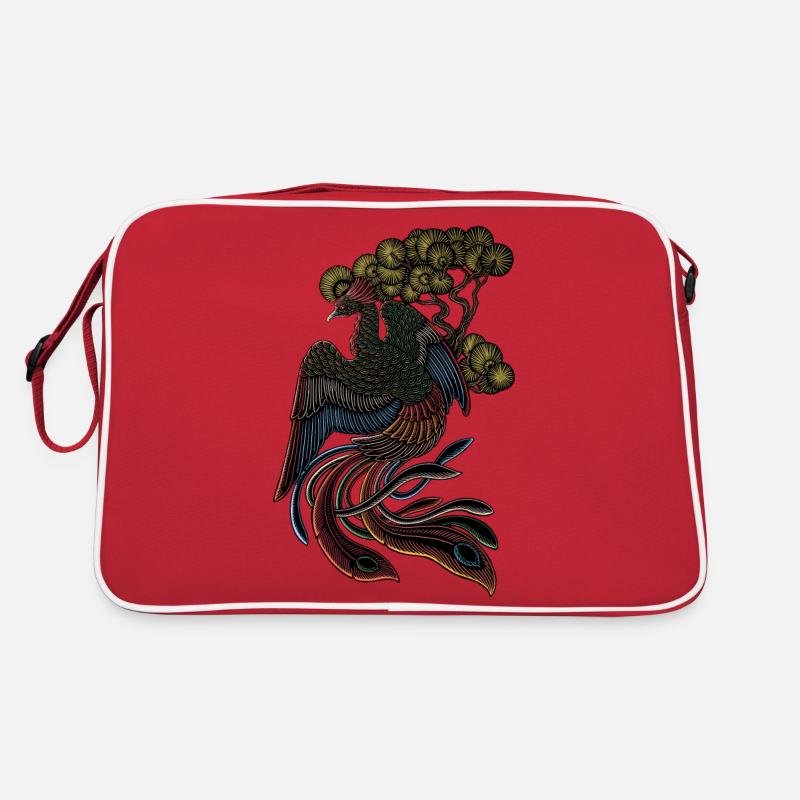 Hōō (鳳凰 Phönix, Phönix oder Phönix) | Yōkai-Serie Retro Tasche