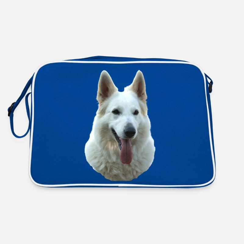 Portrait de dame blanche Sac Retro