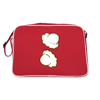 Maïs soufflé - Sac Retro - rouge/blanc - Dos