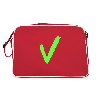 Coche - Sac Retro - rouge/blanc - Dos