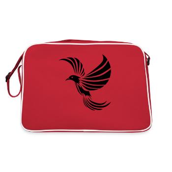 Phoenix by Dk - Sac Retro - rouge/blanc - Dos