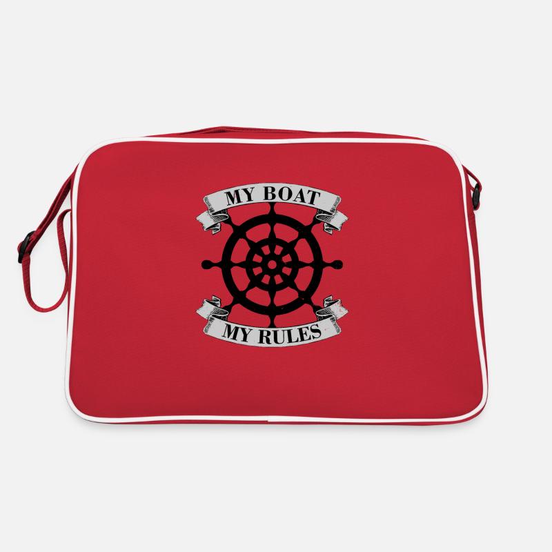 MON BATEAU MES RÈGLES Sac Retro