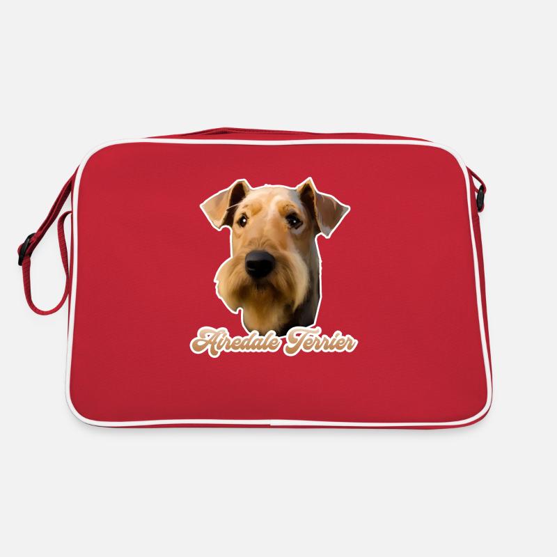 Airedale Terrier Sac Retro