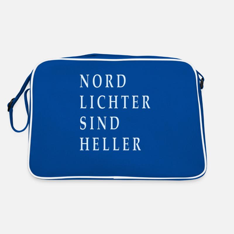 Northern lights are brighter Retro Bag