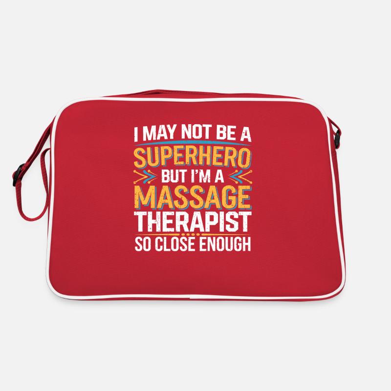 Funny statement for massage therapists Retro Bag