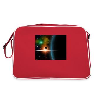 Planete - Sac Retro - rouge/blanc - Dos