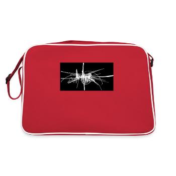 GRAPHEIN - Sac Retro - rouge/blanc - Dos