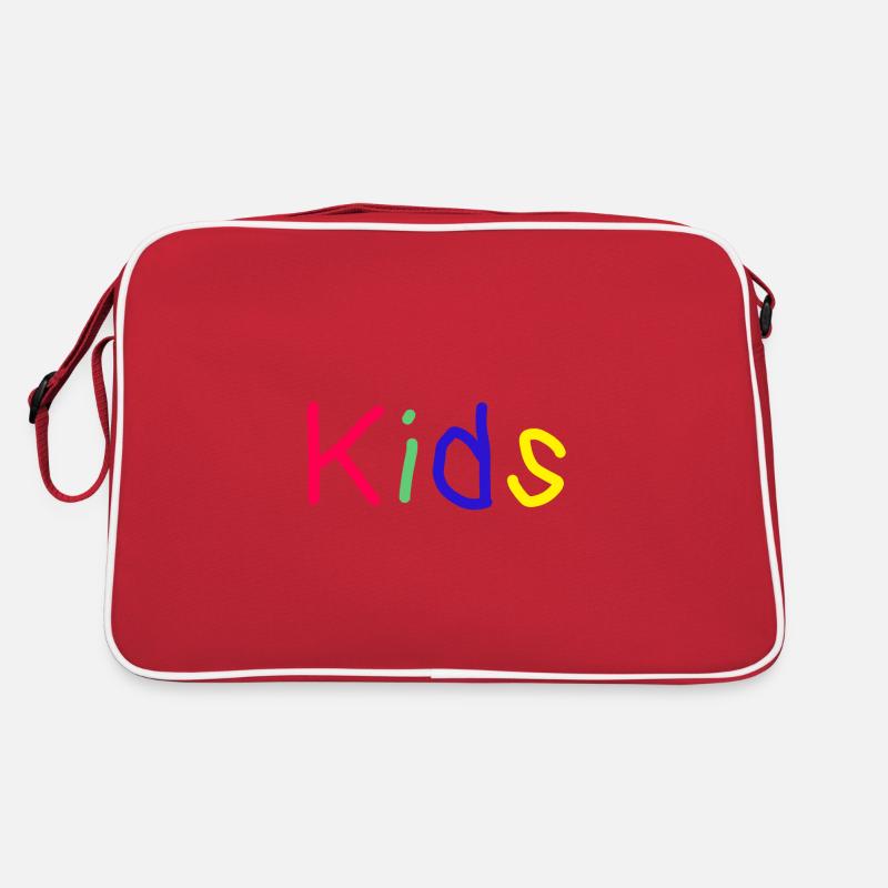 Kids Geschenkidee Kinder Bunt Retro Tasche