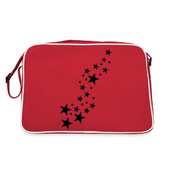 stars - Sac Retro - rouge/blanc - Dos
