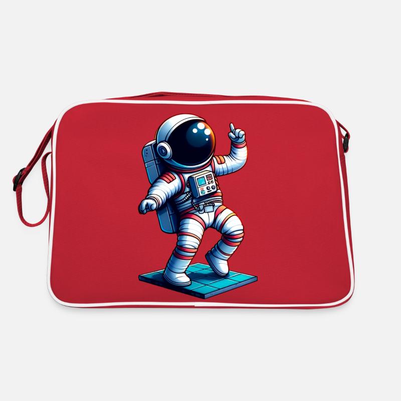 Space Hero - Cute Astronaut Retro Bag