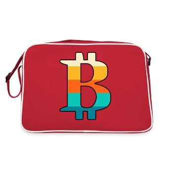 Bitcoin rétro - Sac Retro - rouge/blanc - Dos