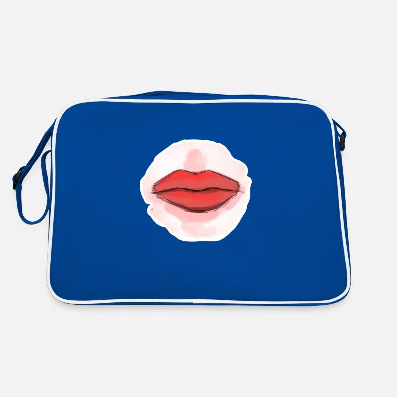 Red Lips Retro Tasche