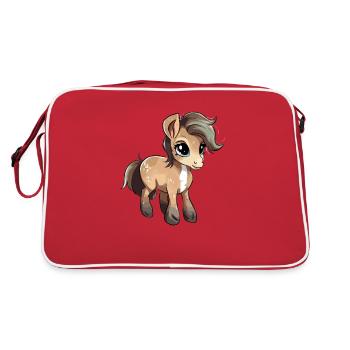Komo le bébé cheval - Sac Retro - rouge/blanc - Dos