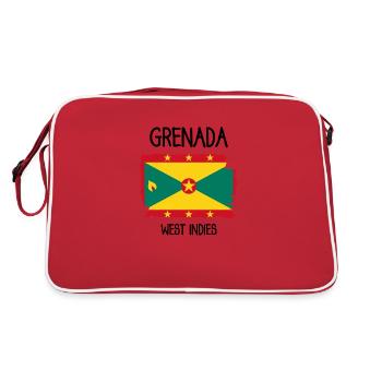 Grenada - Saint George ́s - Caribbean - West Indies - Retro Bag - red/white - Back