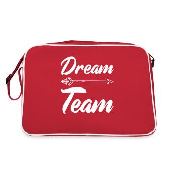 Dream Team - Retro Bag - red/white - Back