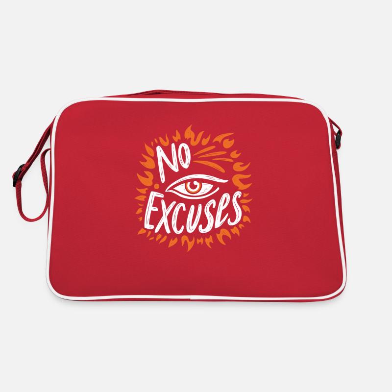 Pas d'excuses Sac Retro