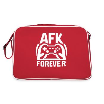 AFK pour toujours - Sac Retro - rouge/blanc - Dos