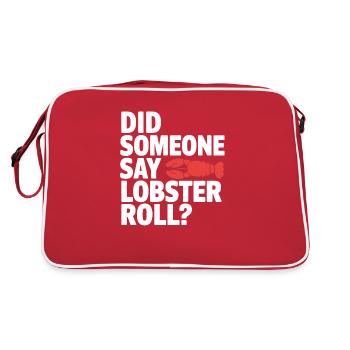 Look gourmand des Maritimes - Sac Retro - rouge/blanc - Dos