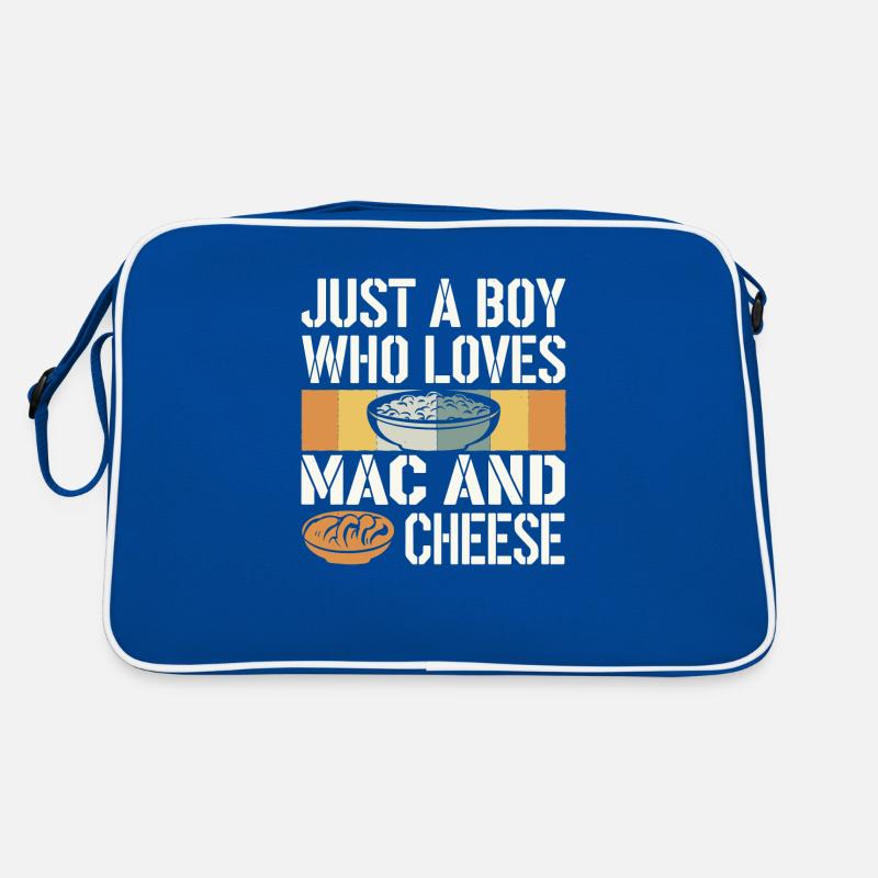 Mac 'n' Cheese Fan Retro Tasche