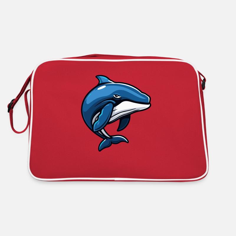 Whale Comic Retro Bag