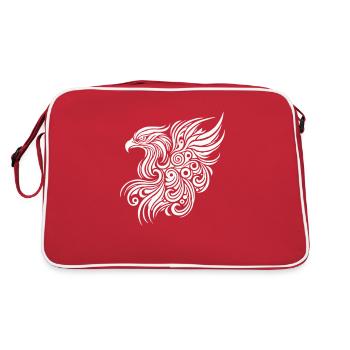 Aigle Tribal 1 - Sac Retro - rouge/blanc - Dos