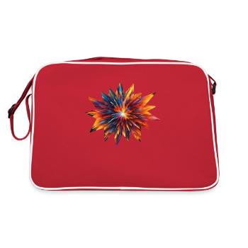 Colorful Color Explosion - ApriNoeScor - Retro Bag - red/white - Back