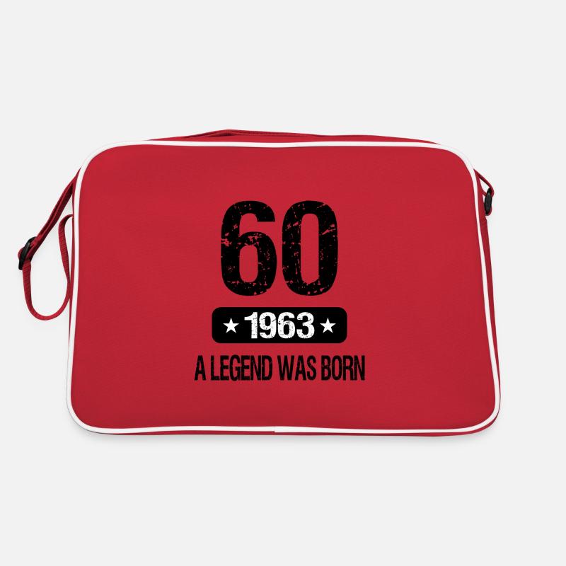 60e anniversaire 1963 UNE LÉGENDE EST NÉE Sac Retro