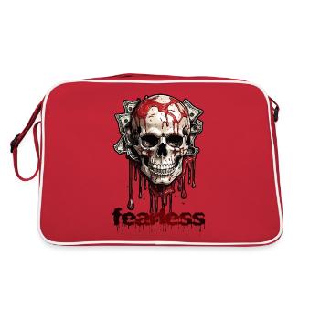 Intrépide - Sac Retro - rouge/blanc - Dos