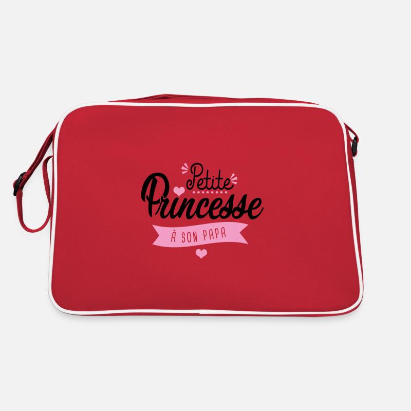 petite princesse à son papa cadeau naissance bébé Sac Retro