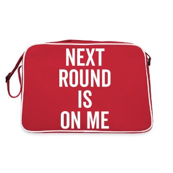 Le prochain tour, c’est moi - Sac Retro - rouge/blanc - Dos