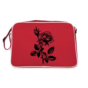 Fleur de rose - Sac Retro - rouge/blanc - Dos
