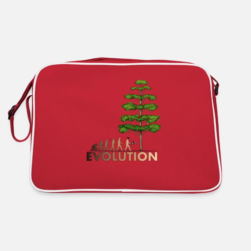 Tronçonneuse Evolution Color Big Tree - Sac Retro - rouge/blanc