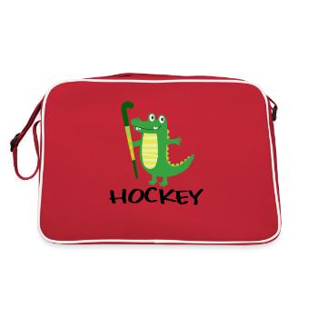 feldhockey hockey hockey hockey-croco - Sac Retro - rouge/blanc - Dos